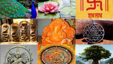 símbolos sagrados de la India Antigua